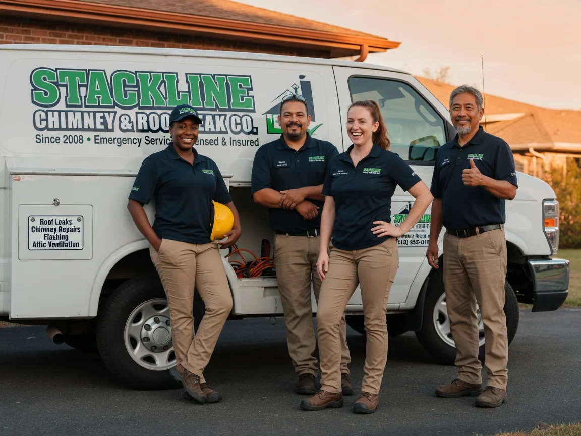 Chimney flashing repair company in Cook, NE
